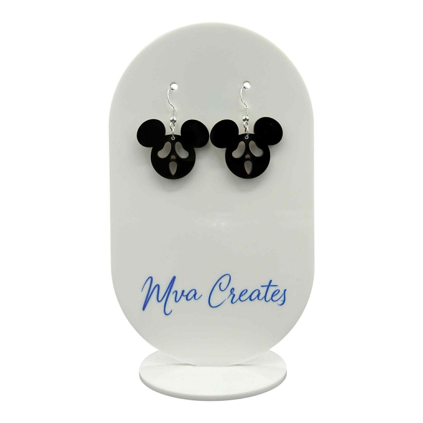 Spooky Halloween Earrings – Ghost Earrings | Laser Cut Acrylic Earrings | Cute Horror Jewelry