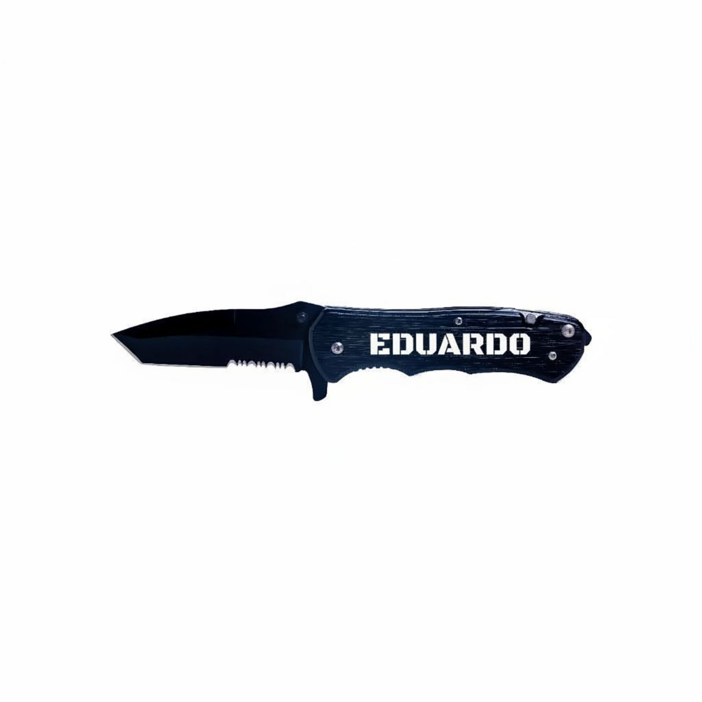 The Beast: Personalized Spring Assisted Pocket Knife (Engraved)