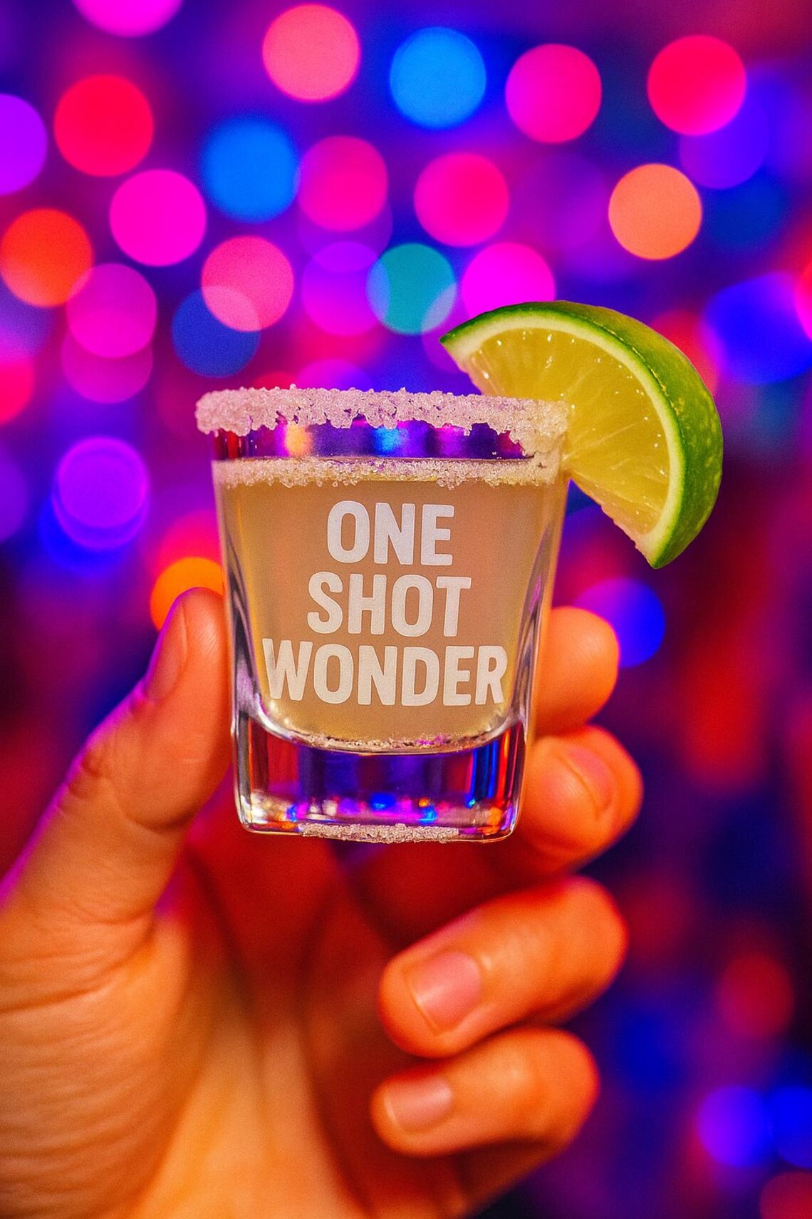 One Shot Wonder Engraved Shot Glass