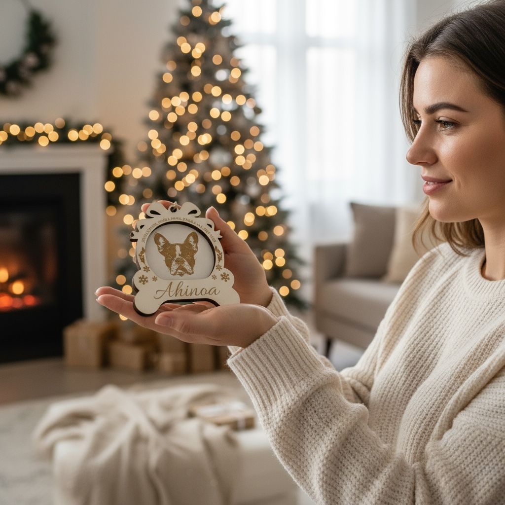 Personalized Dog Ornament