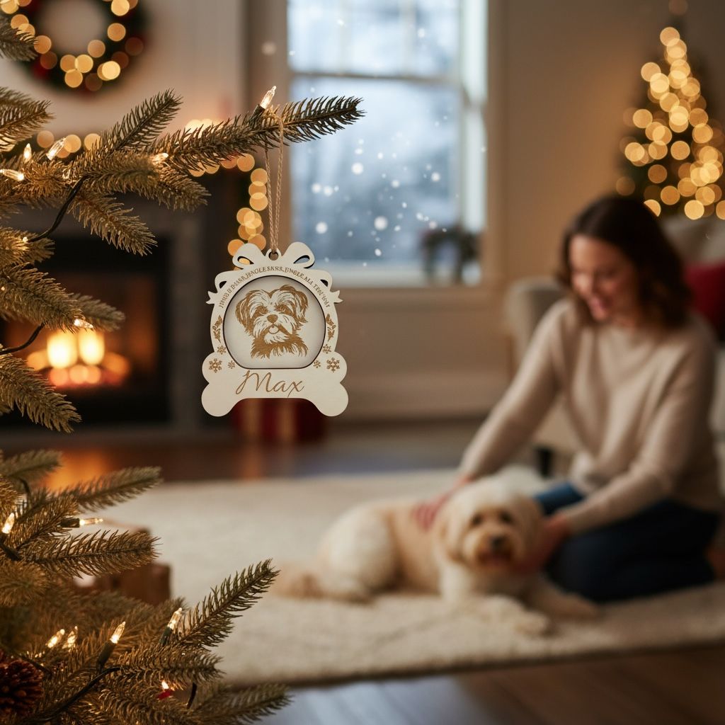 Personalized Dog Ornament