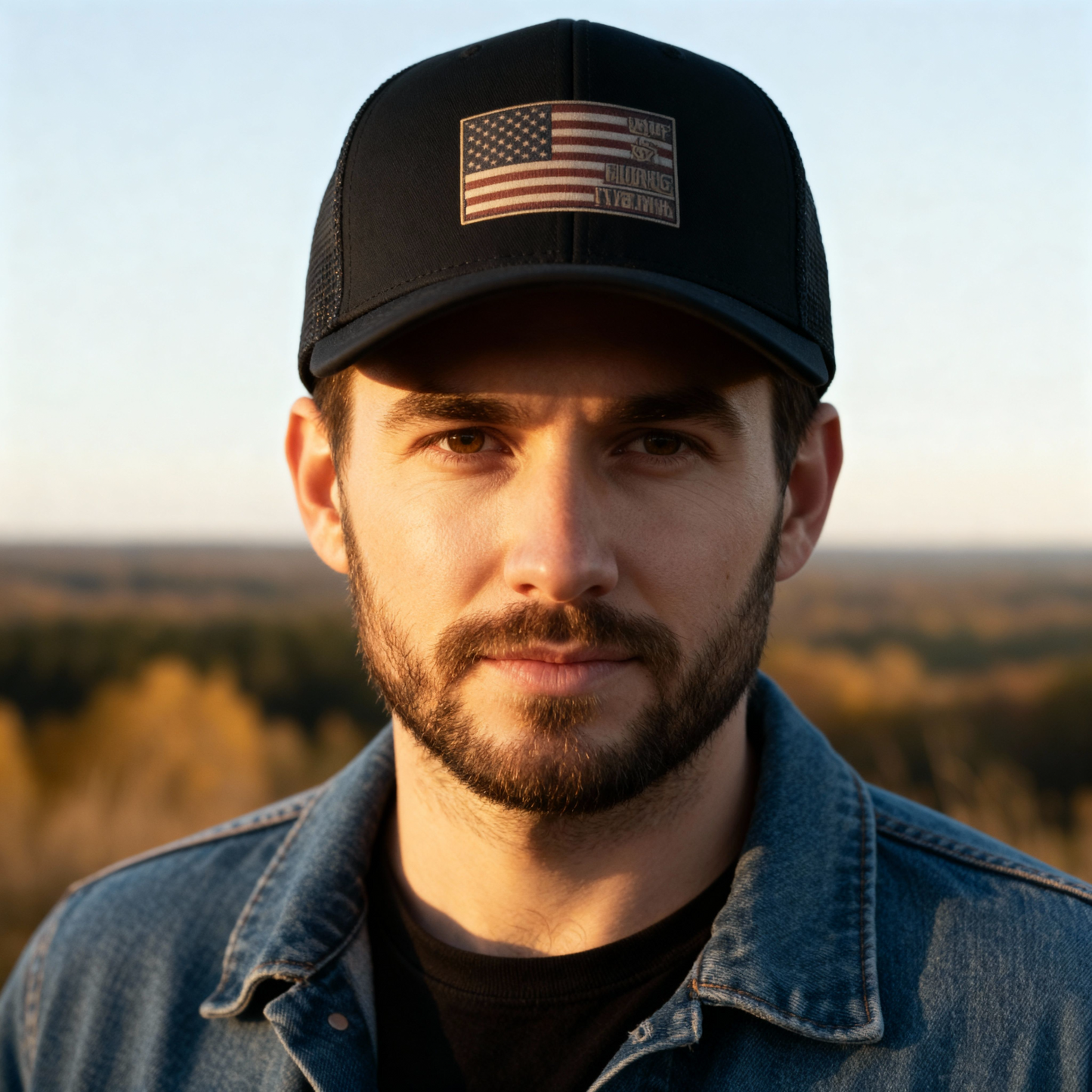 Guns Beer Whiskey & Freedom Leatherette Patch Hat – Richardson 112 Trucker Cap