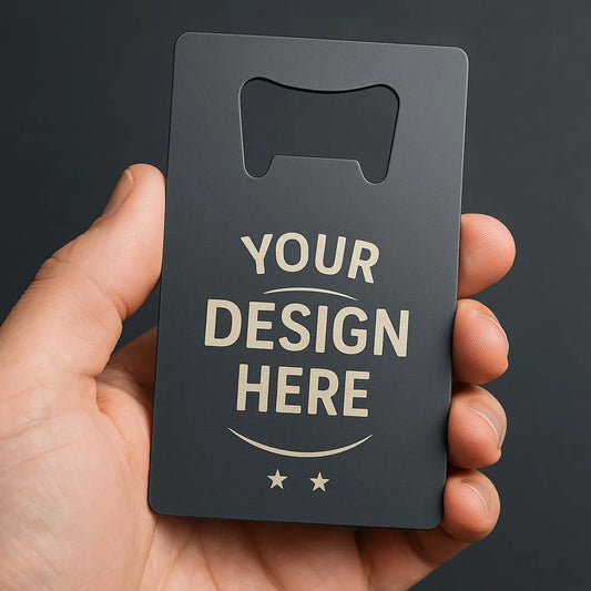 Custom Engraved Credit Card Bottle Opener