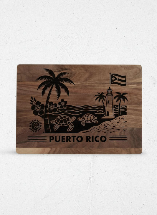 Puerto Rico Walnut Cutting Board